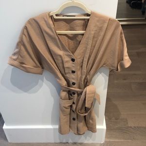 Zara Beige Dress